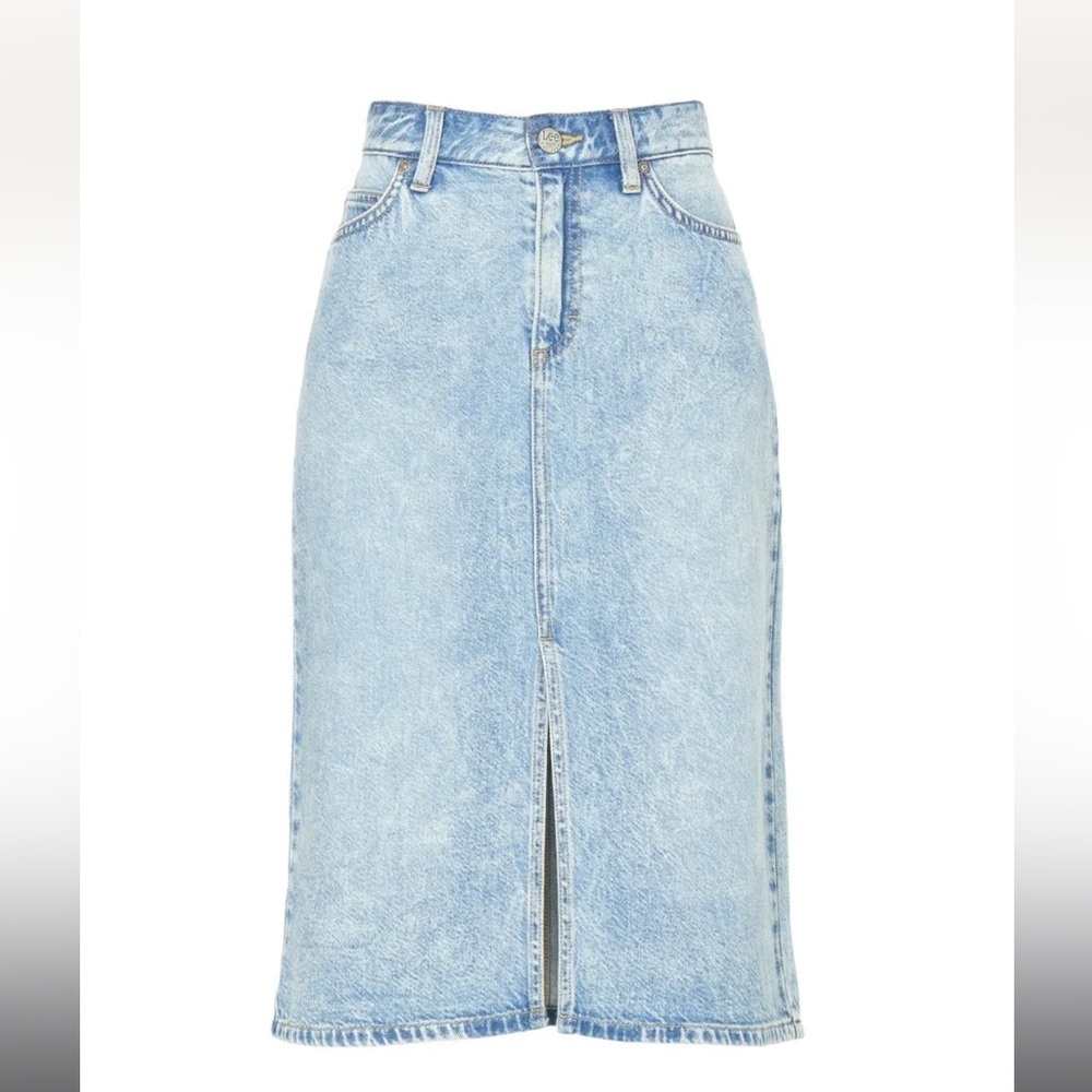 LEE Mid Rise Denim Skirt, RTR